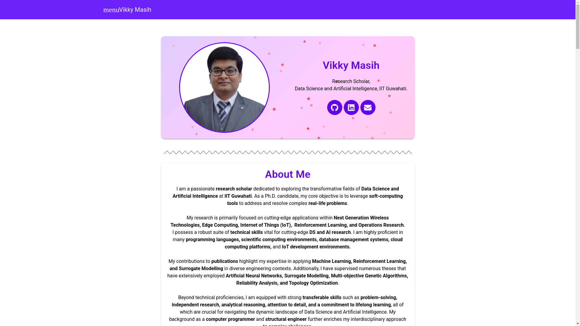 website screenshot of https://vm-website.pages.dev/