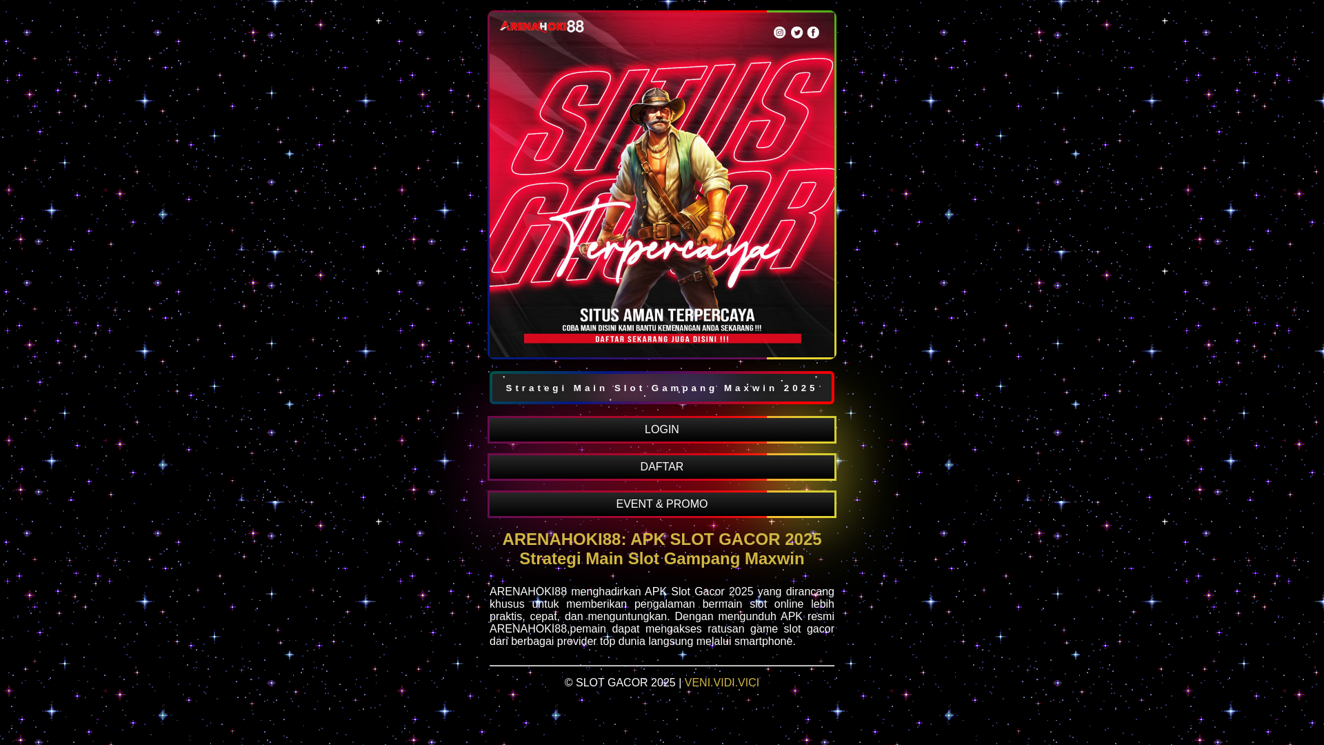 website screenshot of https://stikesrshusada-arena.pages.dev/