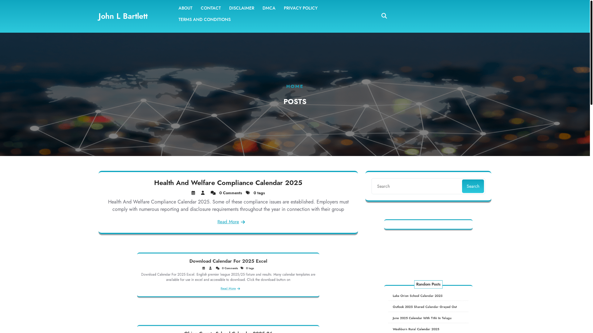 website screenshot of https://johnlbartletts.pages.dev/