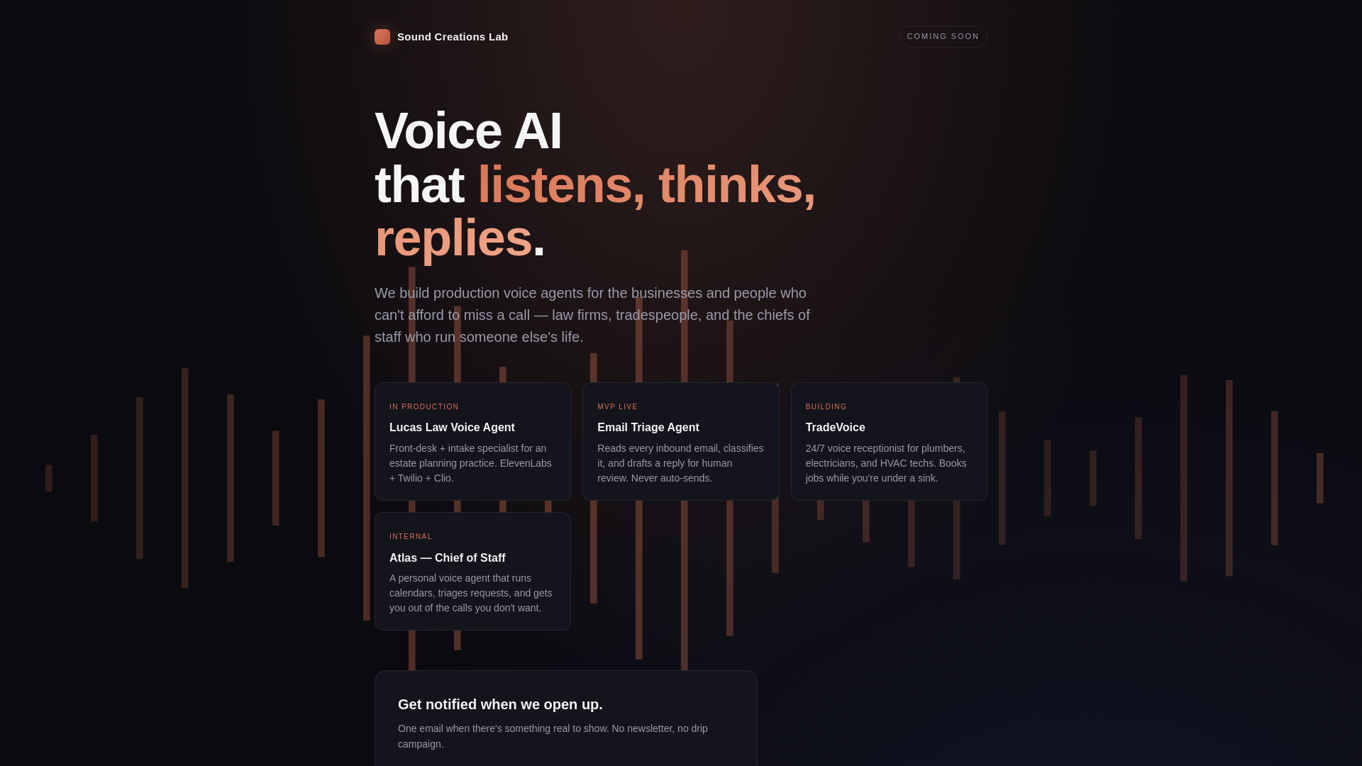 website screenshot of https://sound-creations-lab.pages.dev/