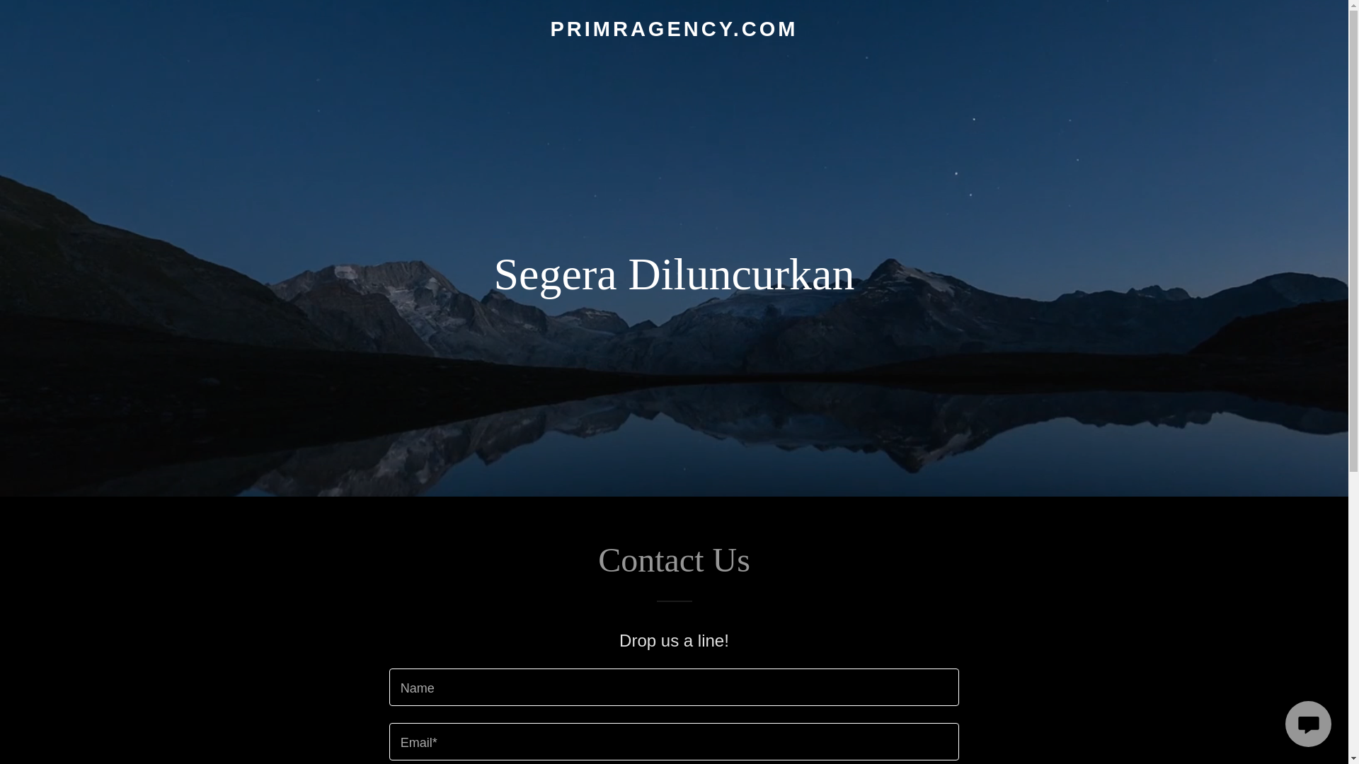 website screenshot of https://primragency.com/