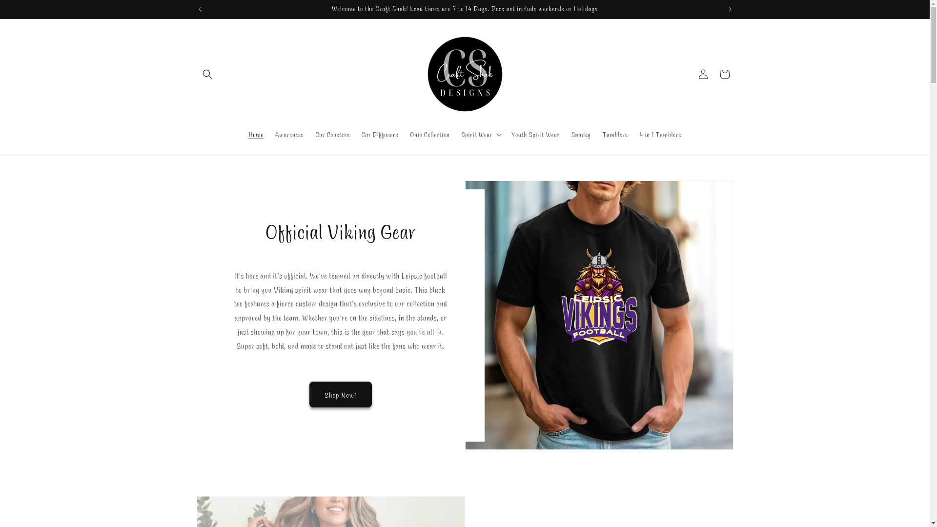 website screenshot of https://craftshak.store/