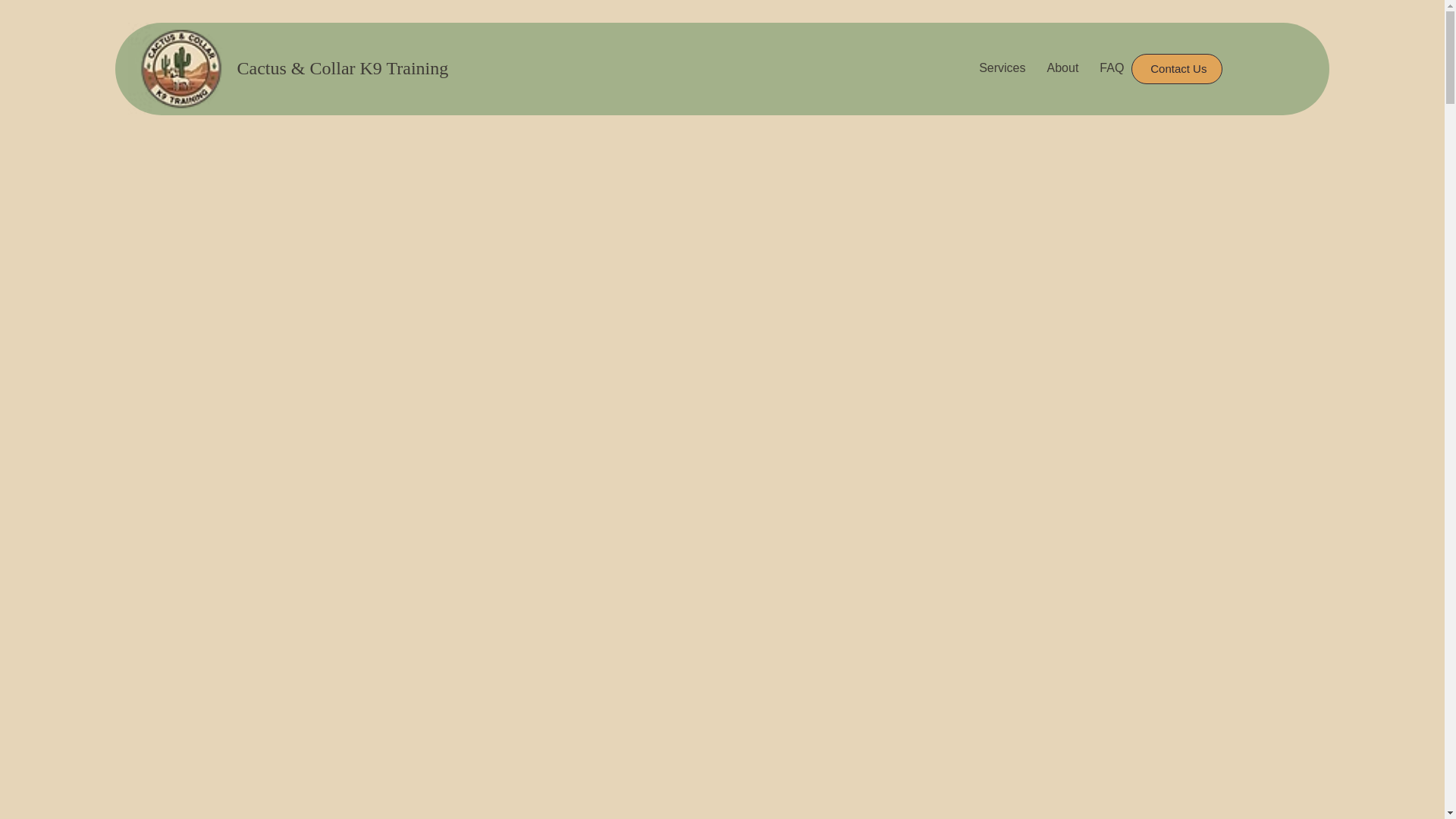 website screenshot of https://cactusandcollark9.com/