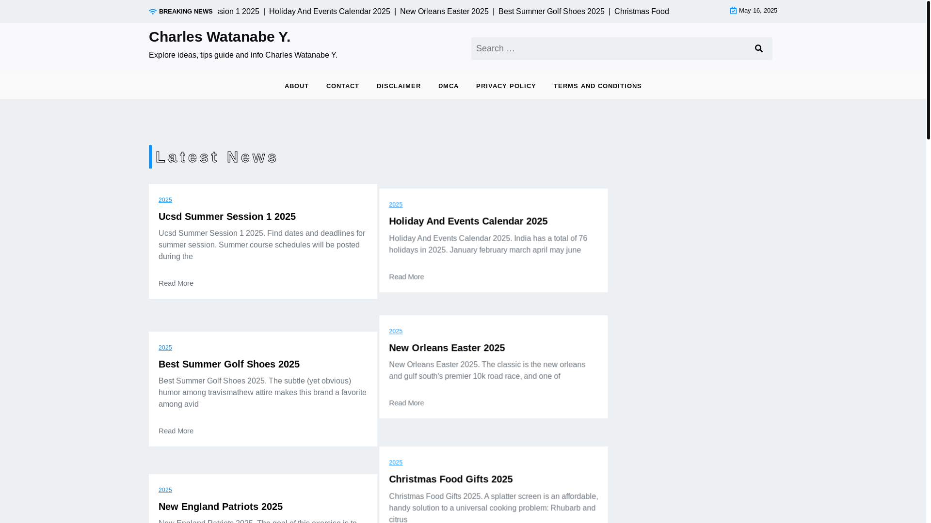website screenshot of https://charleswatanabey.pages.dev/