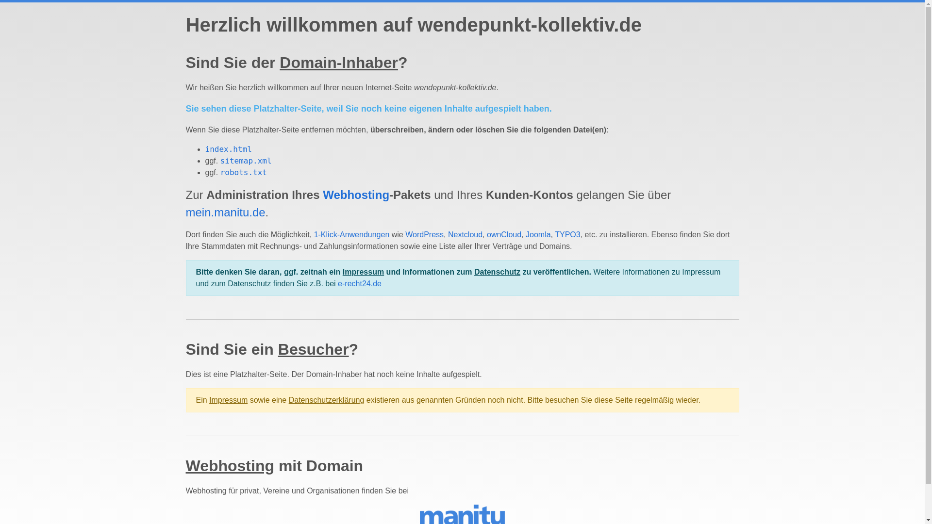 website screenshot of https://wendepunkt-kollektiv.de/