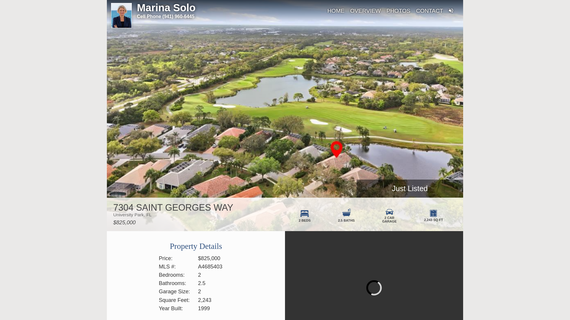 website screenshot of https://7304saintgeorgesway.com/