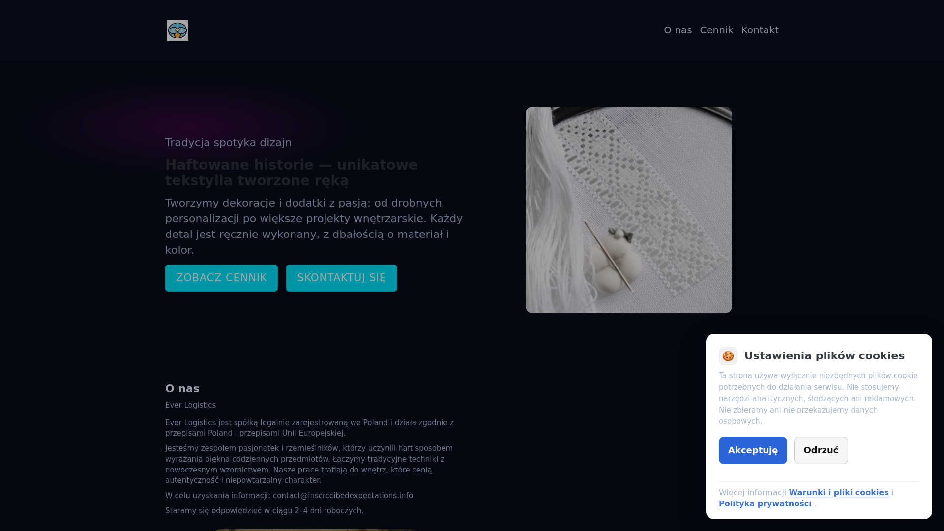 website screenshot of https://inscrccibedexpectations.info/