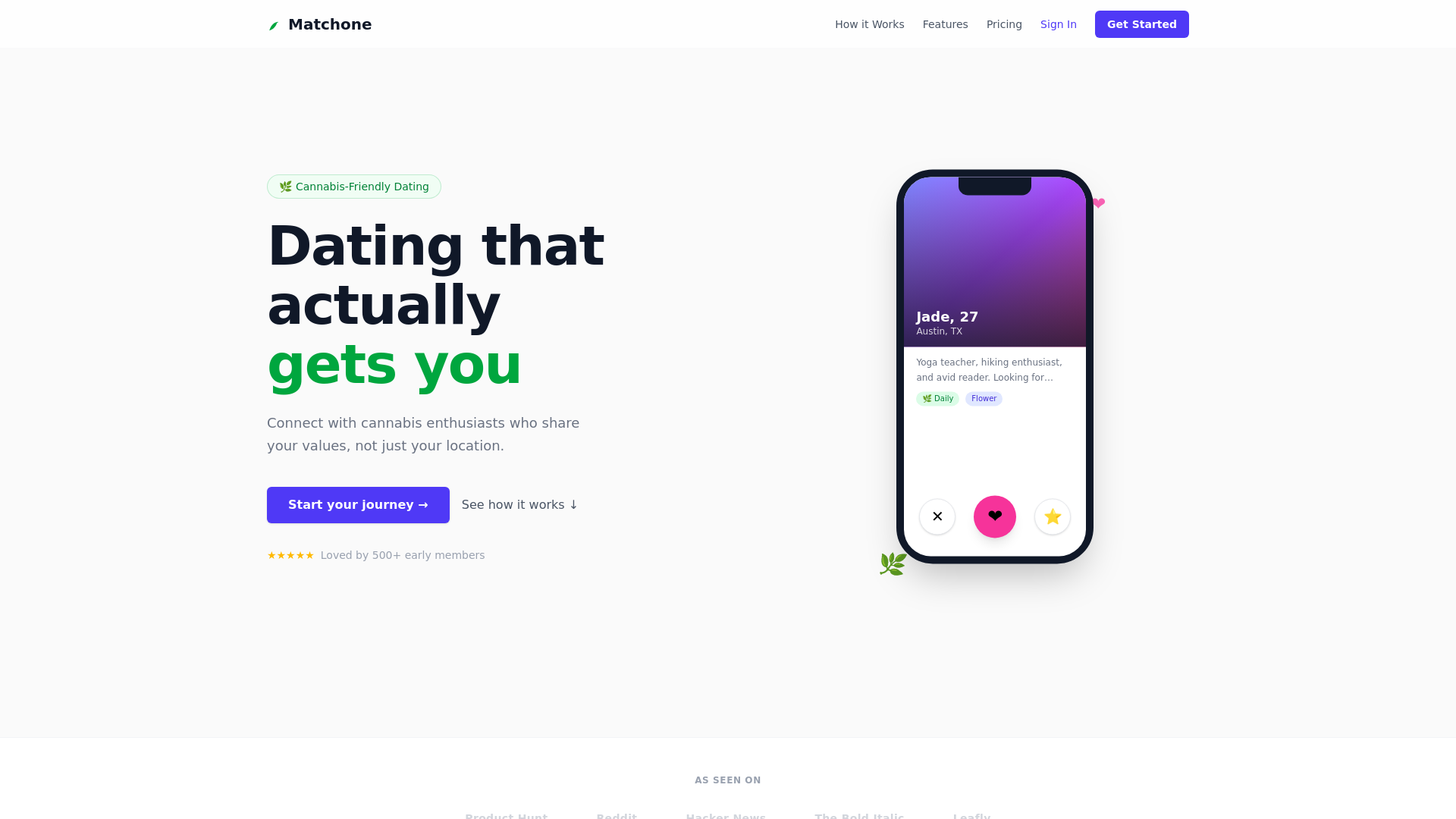 website screenshot of https://matchone-eny.pages.dev/