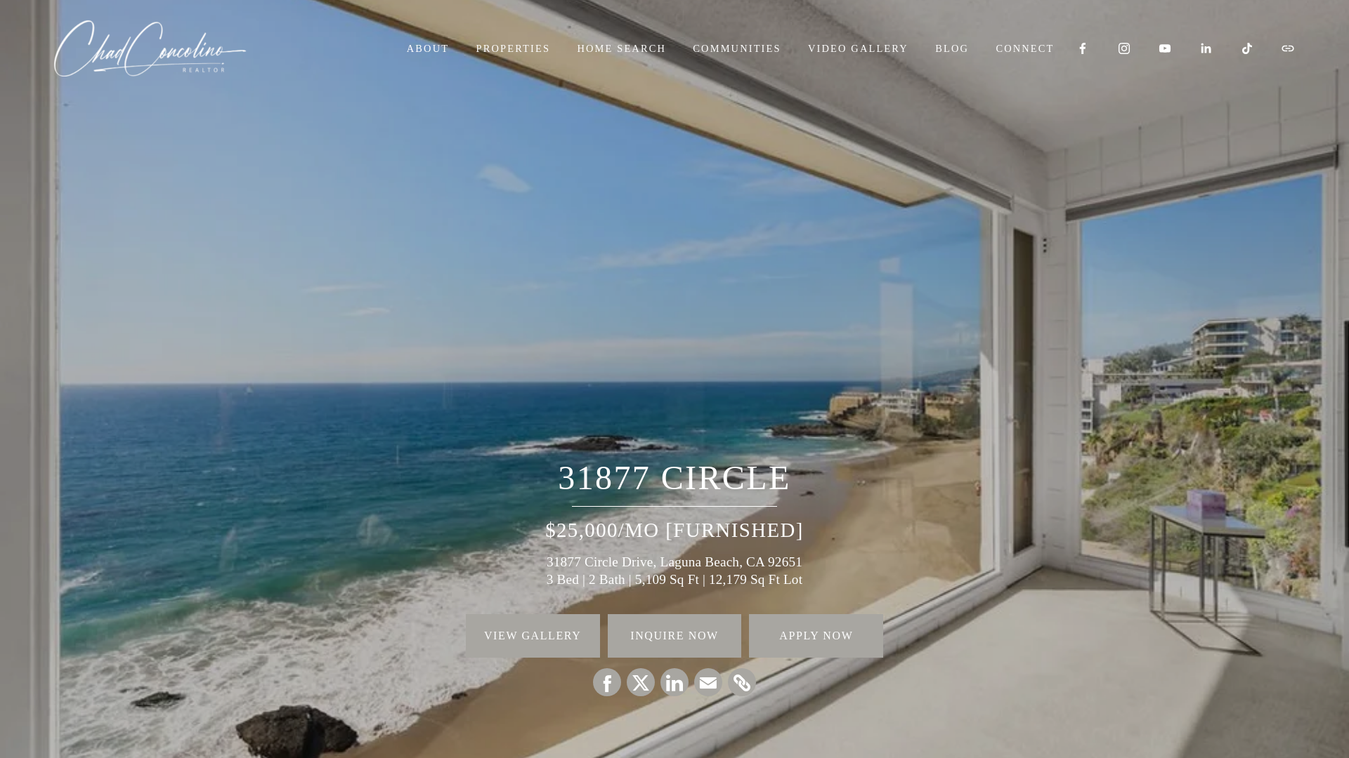 website screenshot of https://31877circle.com/