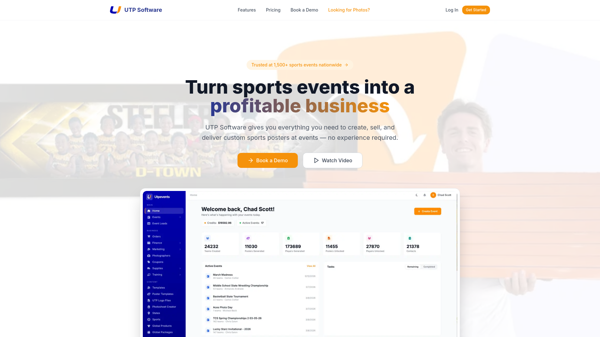 website screenshot of https://utpsoftware.com/