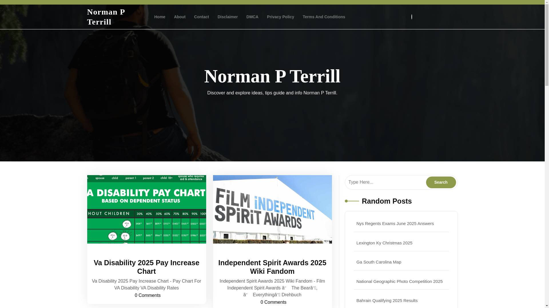 website screenshot of https://normanpterrillw.pages.dev/
