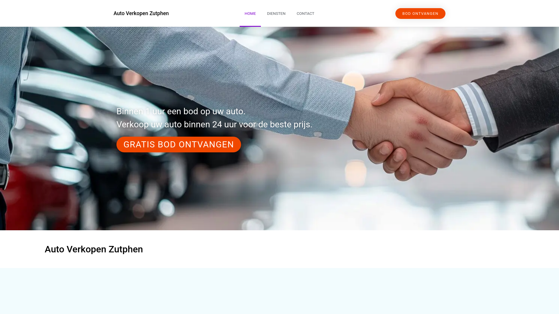 website screenshot of https://autoverkopenzutphen.com/