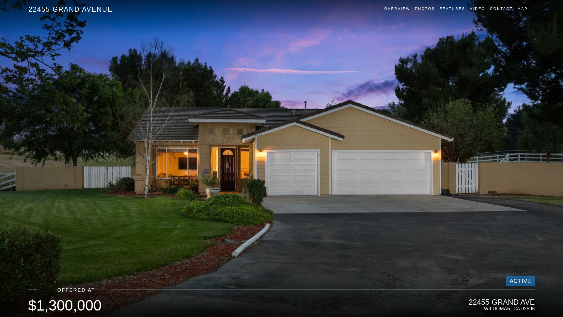 website screenshot of https://22455grand.com/