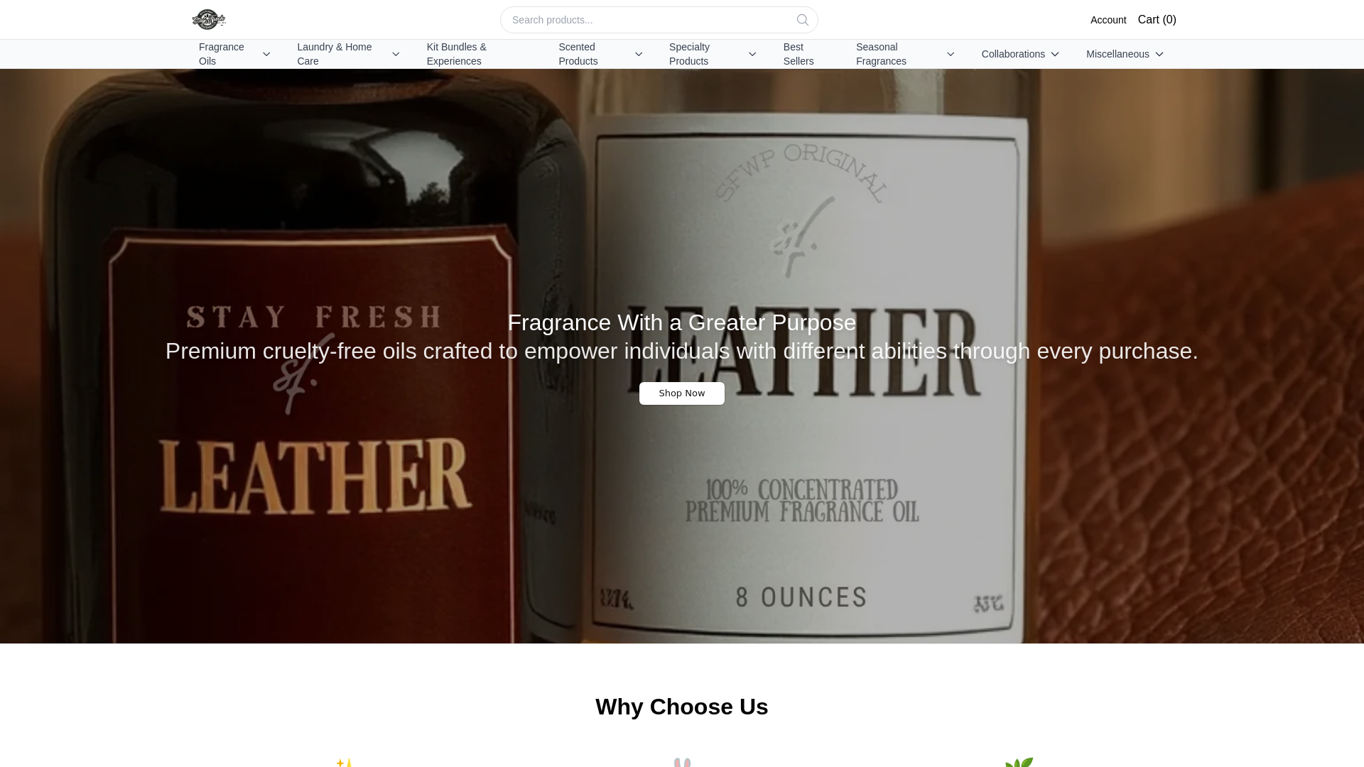 website screenshot of https://freshpeanuts.shop/