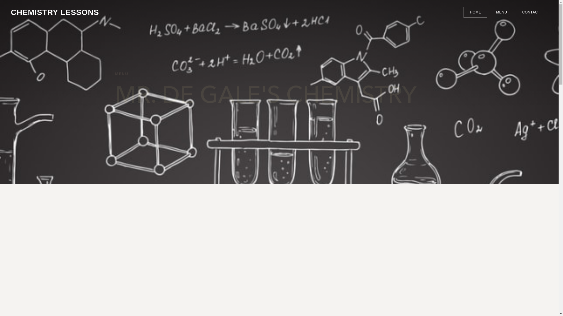 website screenshot of https://mrdegalechemistry.com/