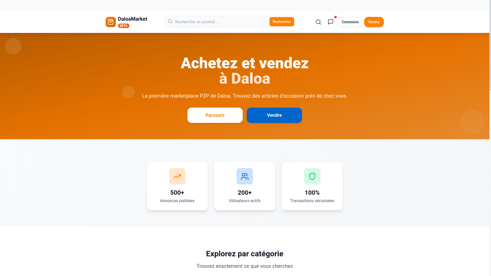 website screenshot of https://daloamarket.shop/