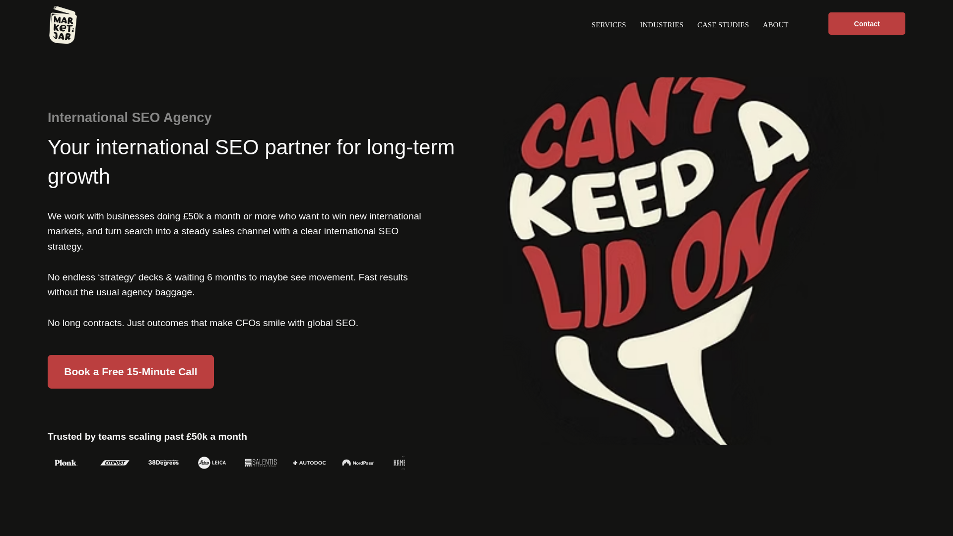 website screenshot of https://gowithmarketjar.com/