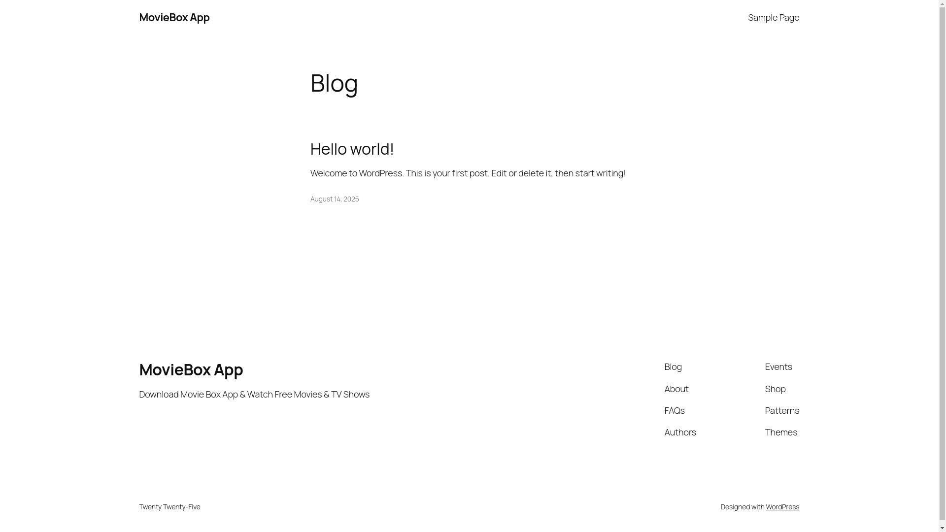 website screenshot of https://movieboxapp.com.pk/