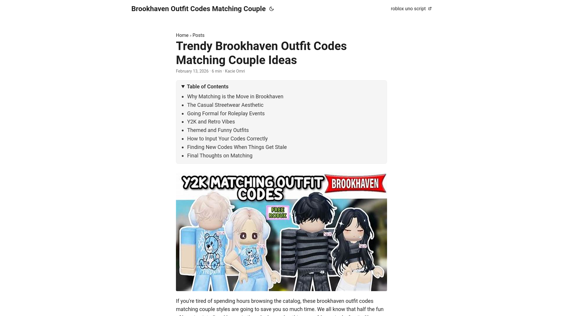 website screenshot of https://brookhaven-outfit-codes-matching-couple.pages.dev/