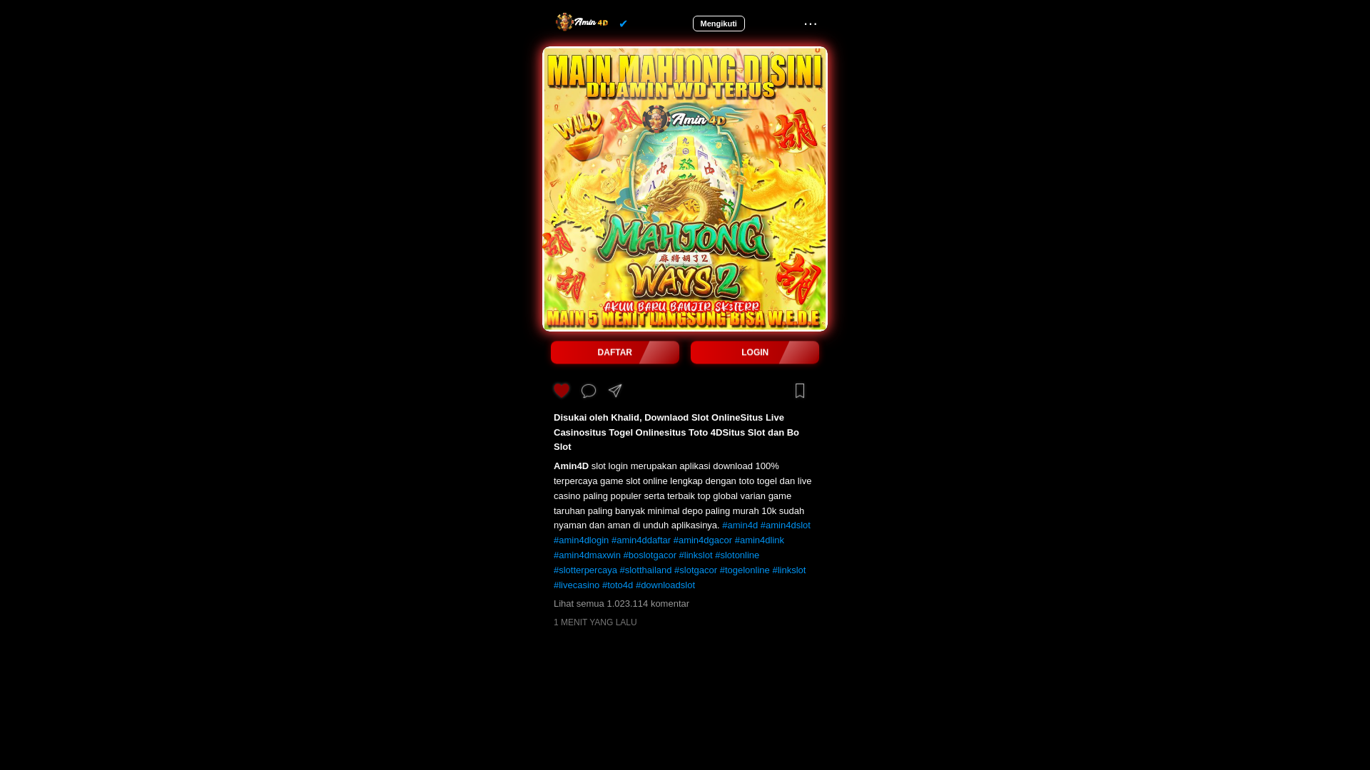 website screenshot of https://amin4d-link-login.pages.dev/