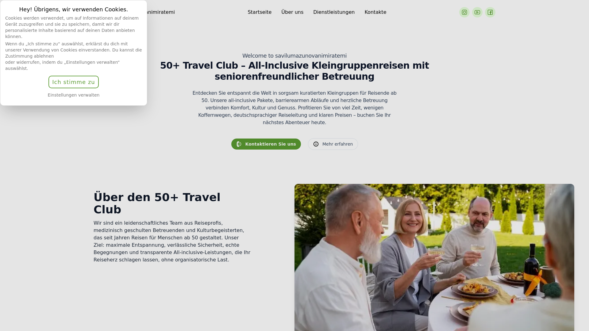 website screenshot of https://savilumazunovanimiratemi.click