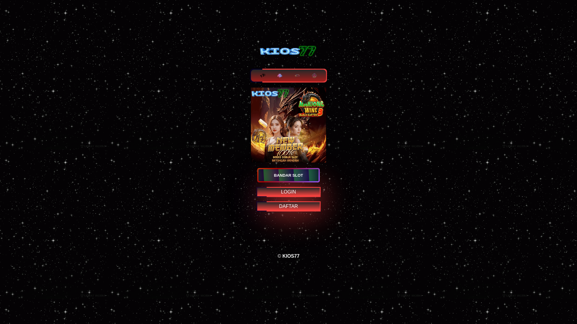 website screenshot of https://kios77sitecom.pages.dev/