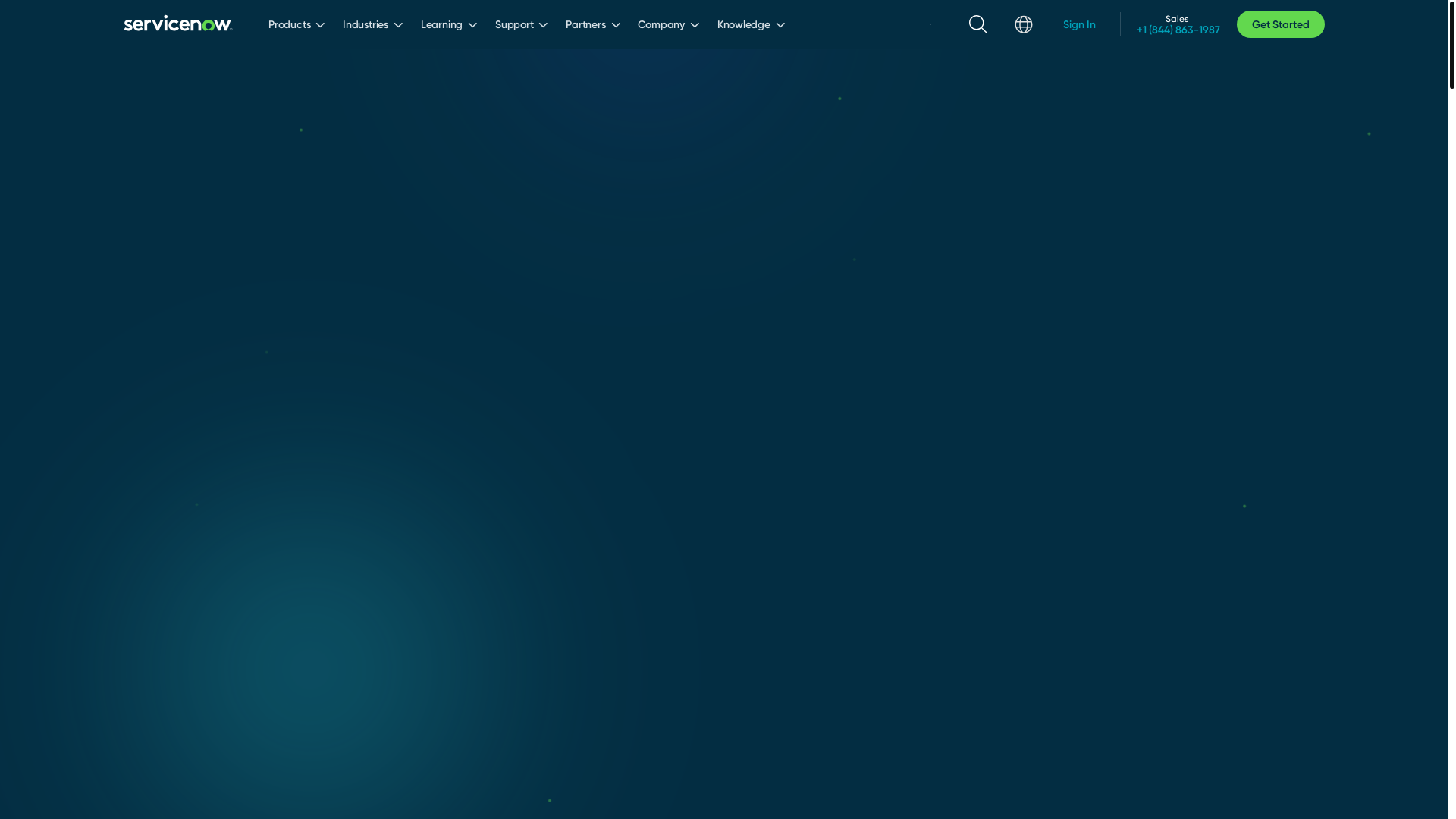 website screenshot of https://service-now.com/