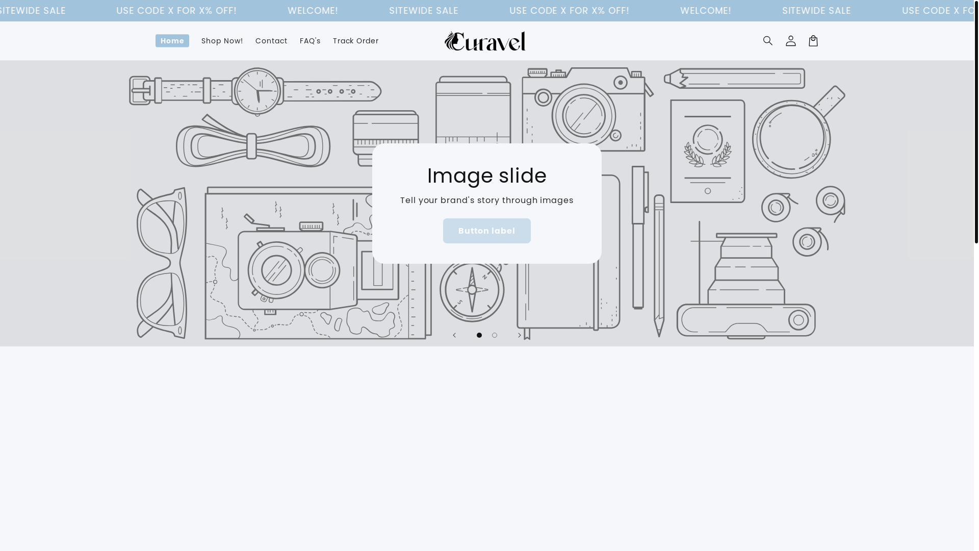 website screenshot of https://curavel.nl/