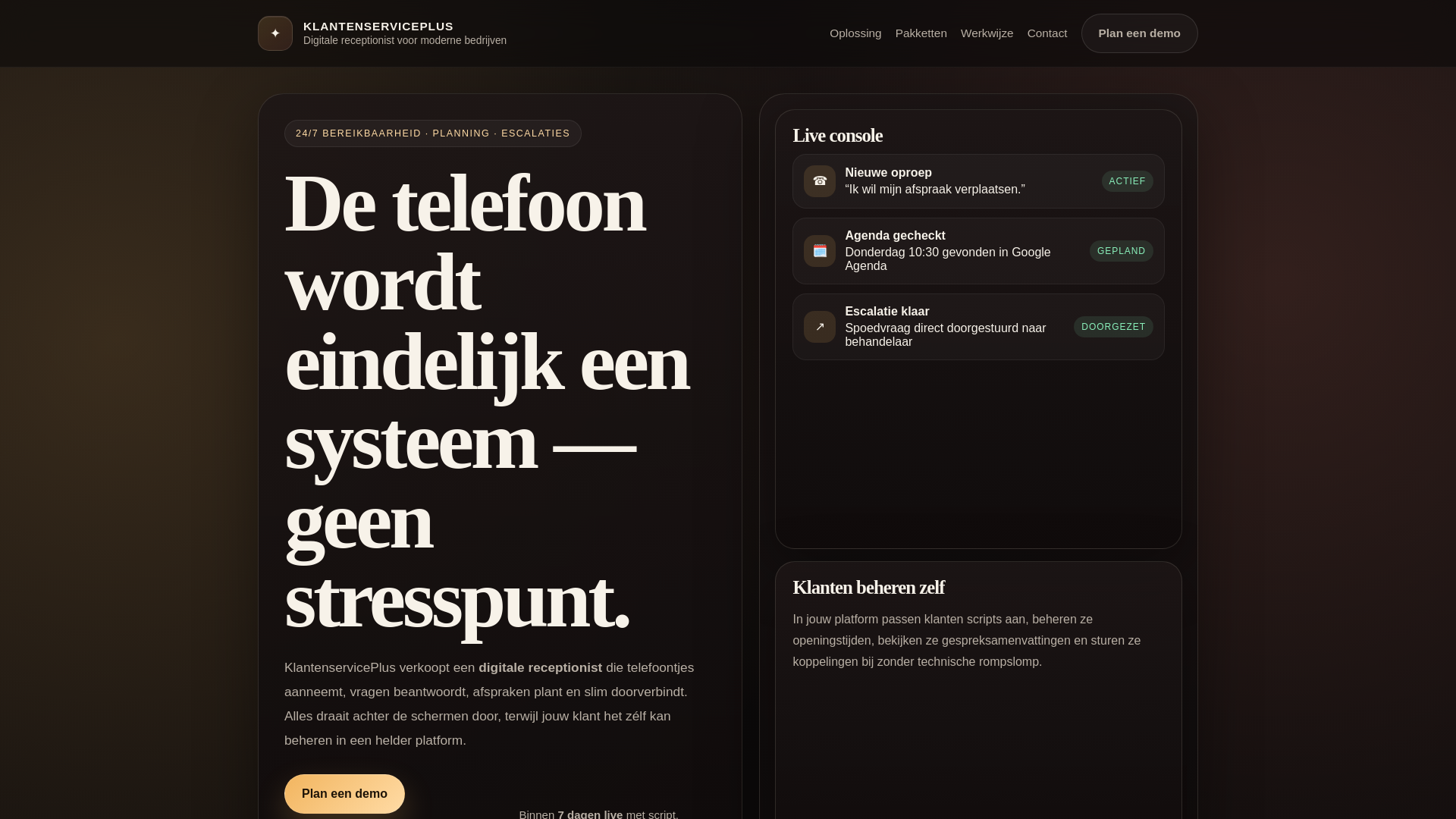 website screenshot of https://klantenserviceplus-nl-concept.pages.dev/