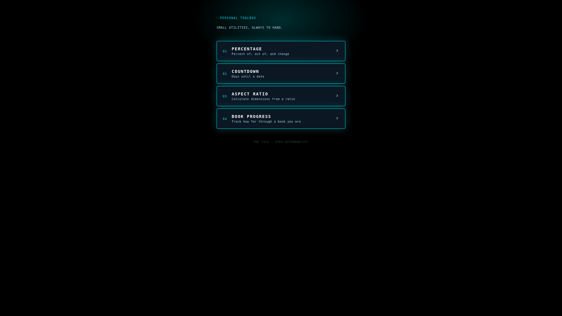 website screenshot of https://toolbox-3lt.pages.dev/