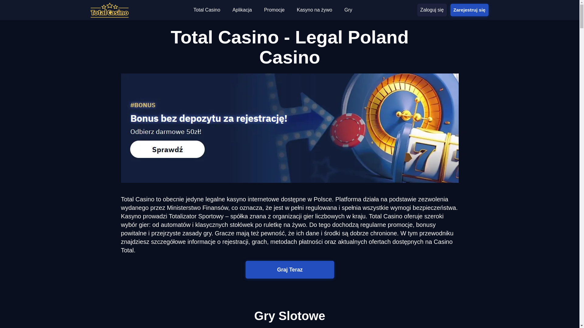 website screenshot of https://totalcasino-poland-com-pl-5261.pages.dev/