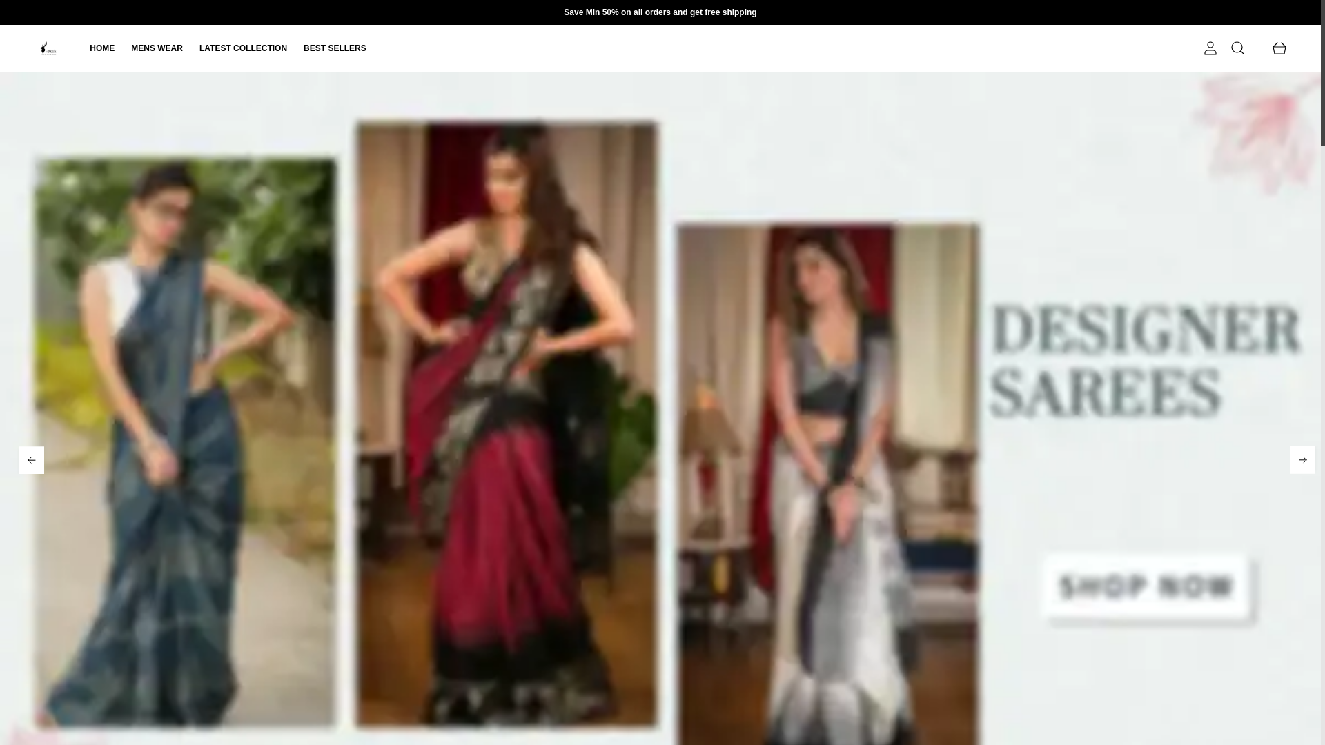 website screenshot of https://finchfashion.shop/