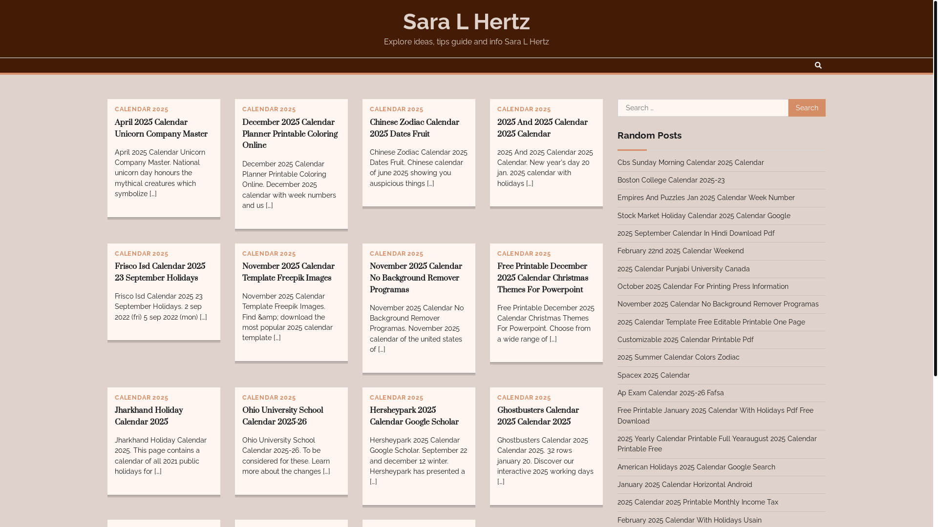 website screenshot of https://saralhertz.pages.dev/