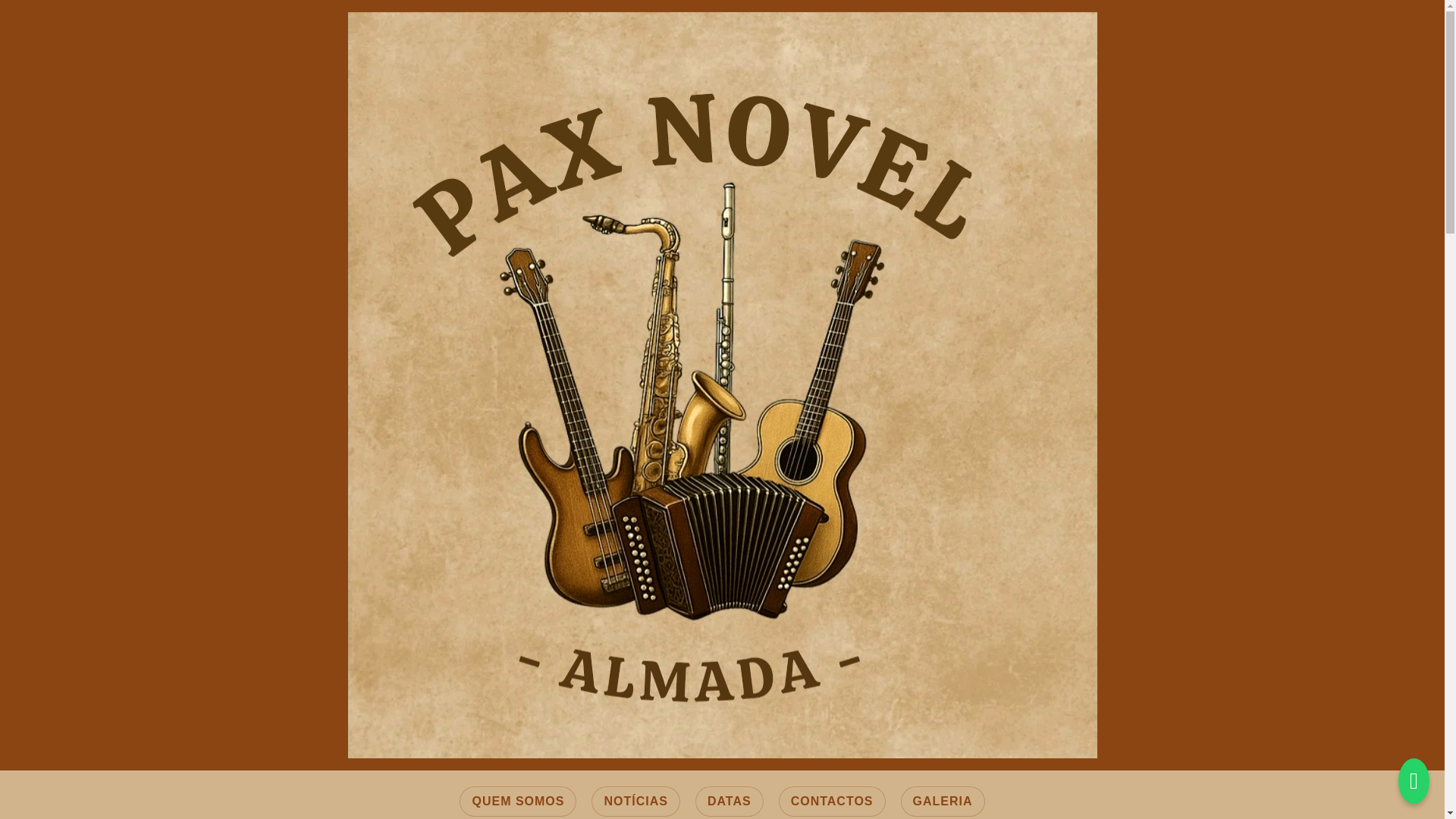 website screenshot of https://paxnovel.pt/