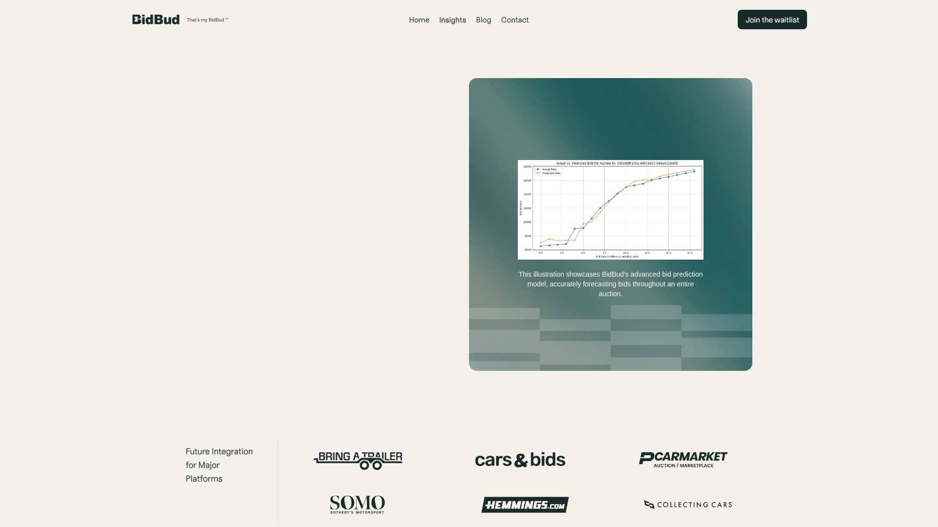 website screenshot of https://www.bidbud.com/