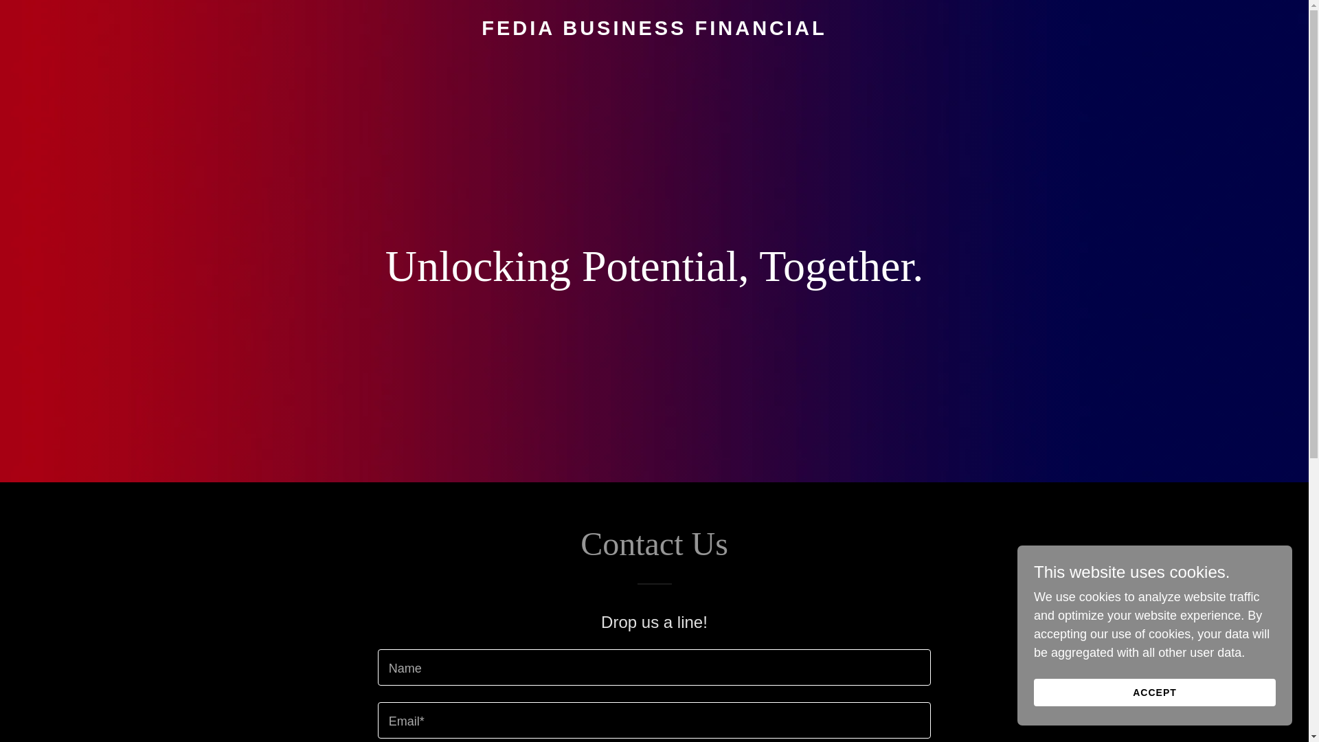 website screenshot of https://fediabusinessfinancial.com/
