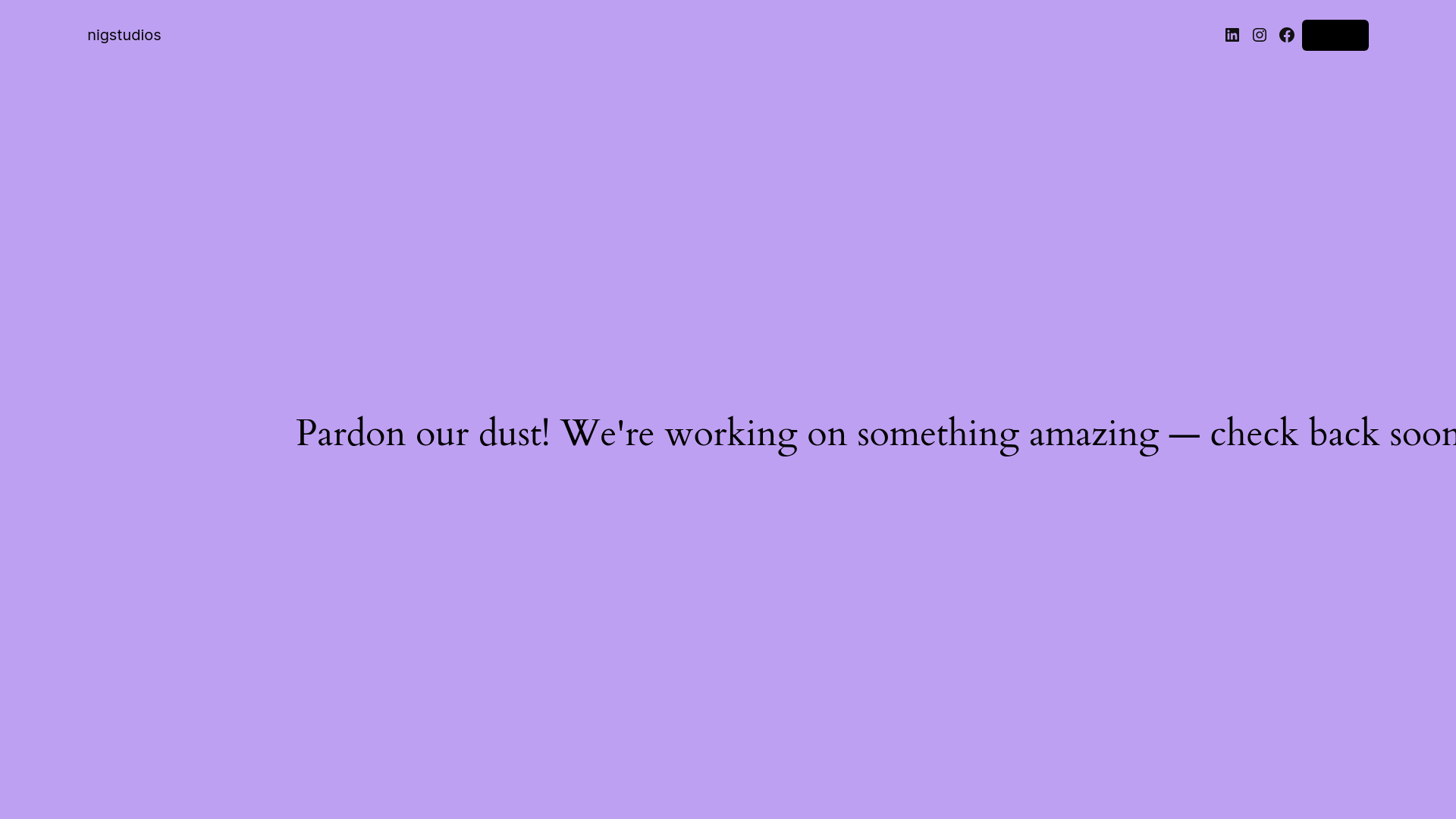 website screenshot of https://nigstudios.site