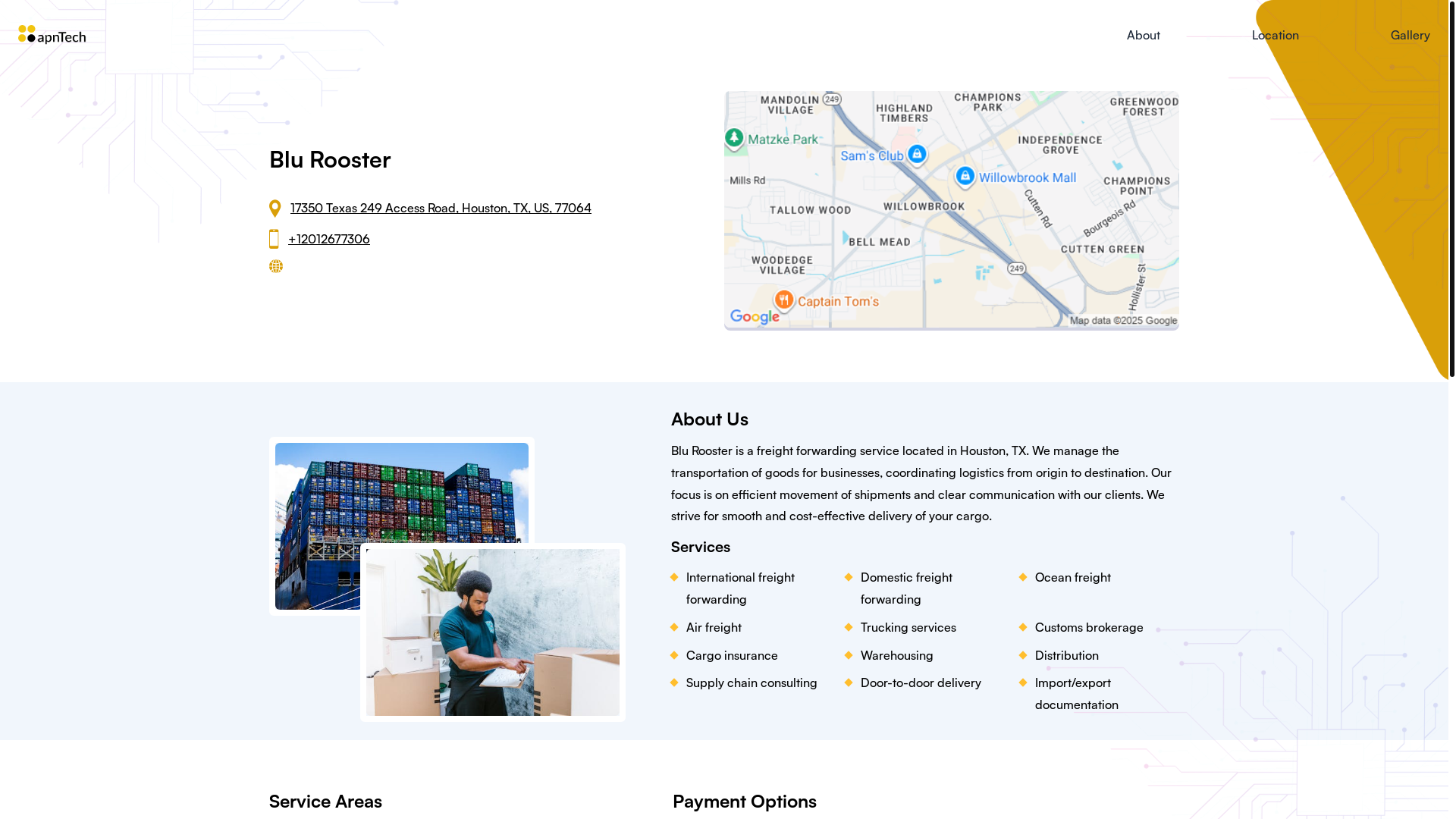 website screenshot of https://blurooster.online/