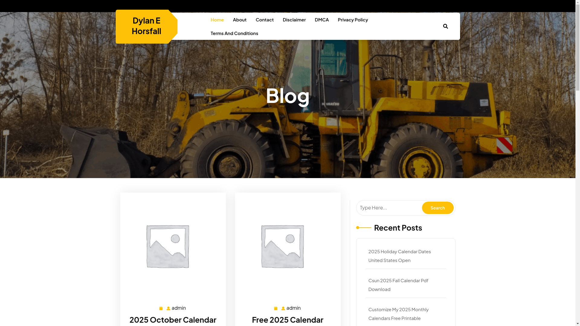 website screenshot of https://dylanehorsfall.pages.dev/