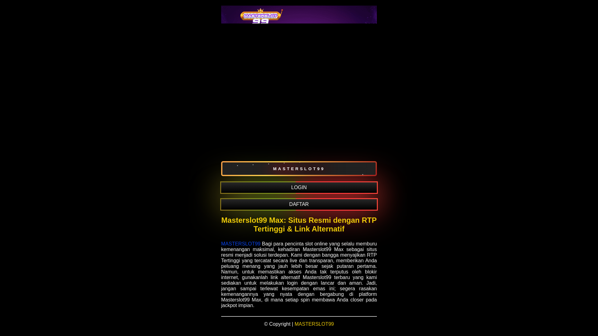 website screenshot of https://masterslot99mantul.pages.dev/