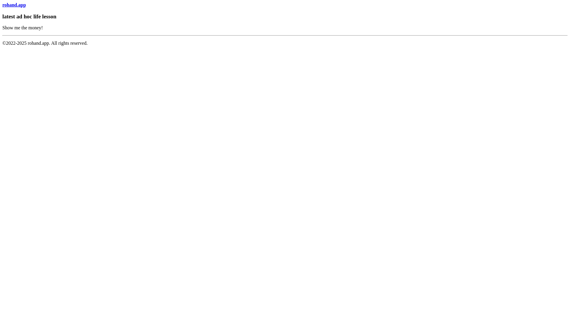 website screenshot of https://rohand-app.pages.dev/