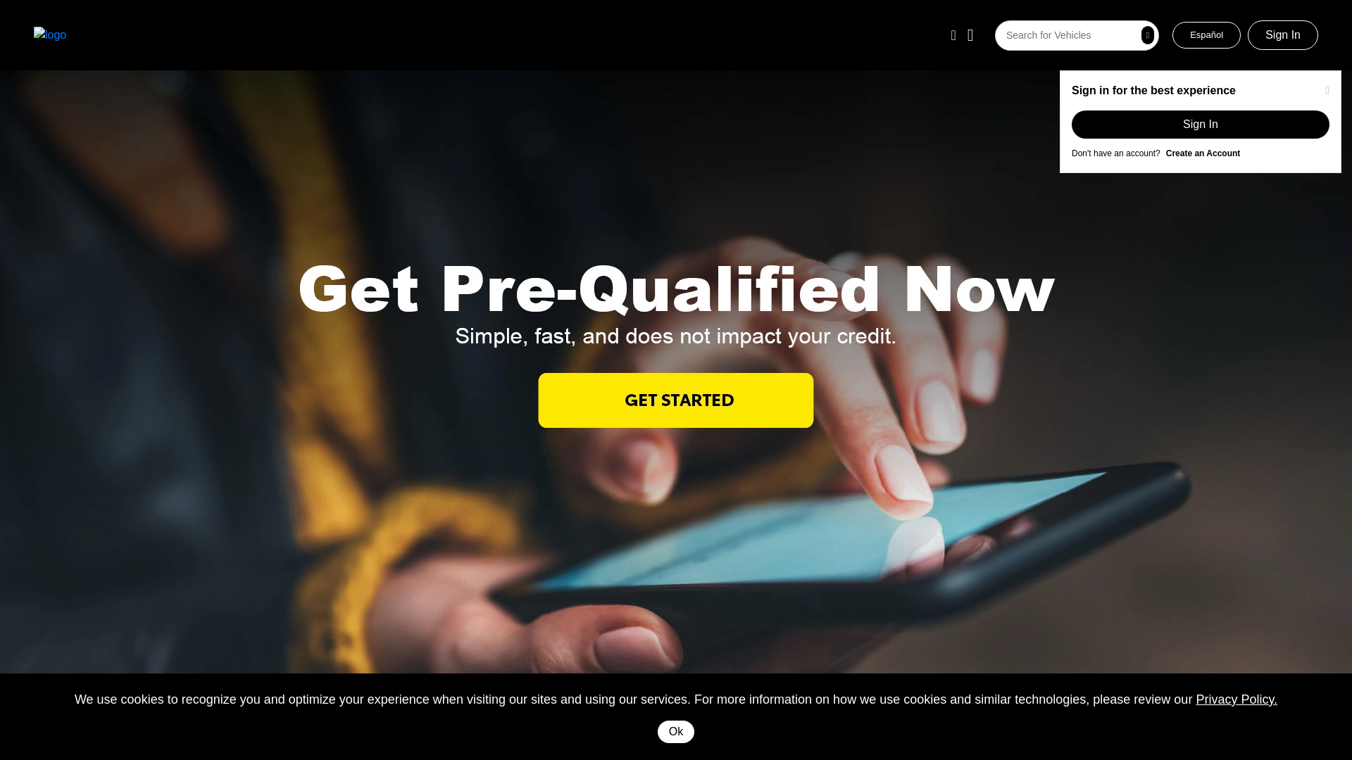 website screenshot of https://campbellautogroupstage.com/