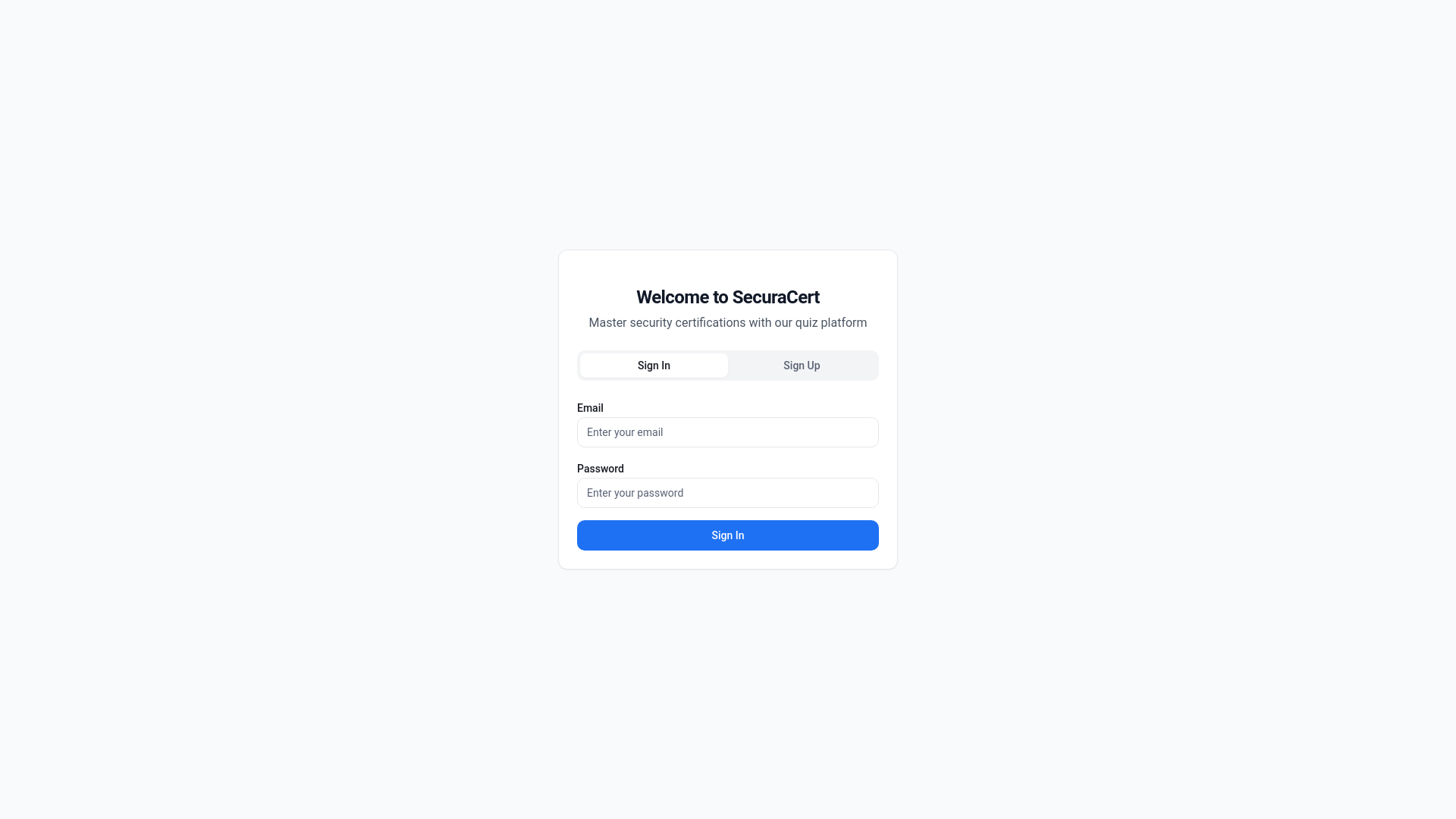 website screenshot of https://certlab.ai/
