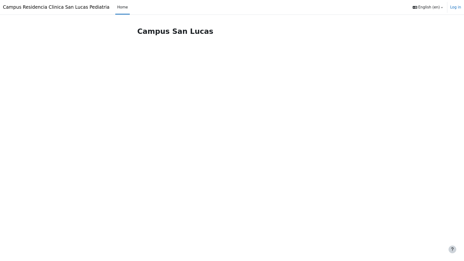 website screenshot of https://campussanlucas.com.ar/