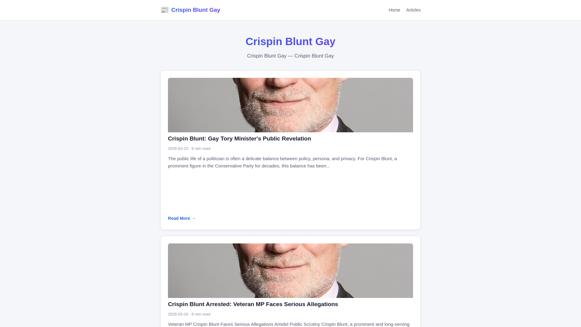 website screenshot of https://crispin-blunt-gay.pages.dev/