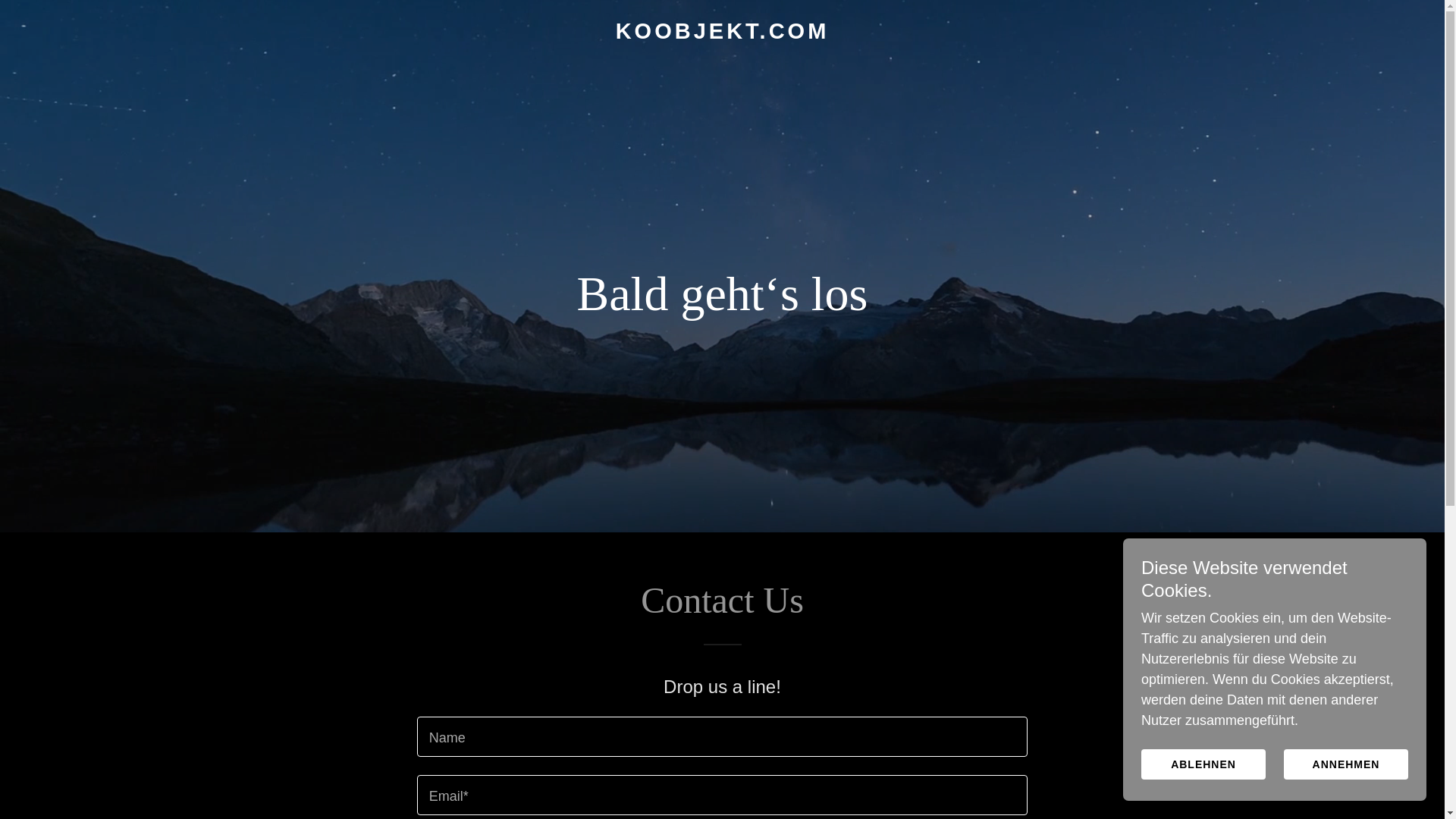 website screenshot of https://koobjekt.com/