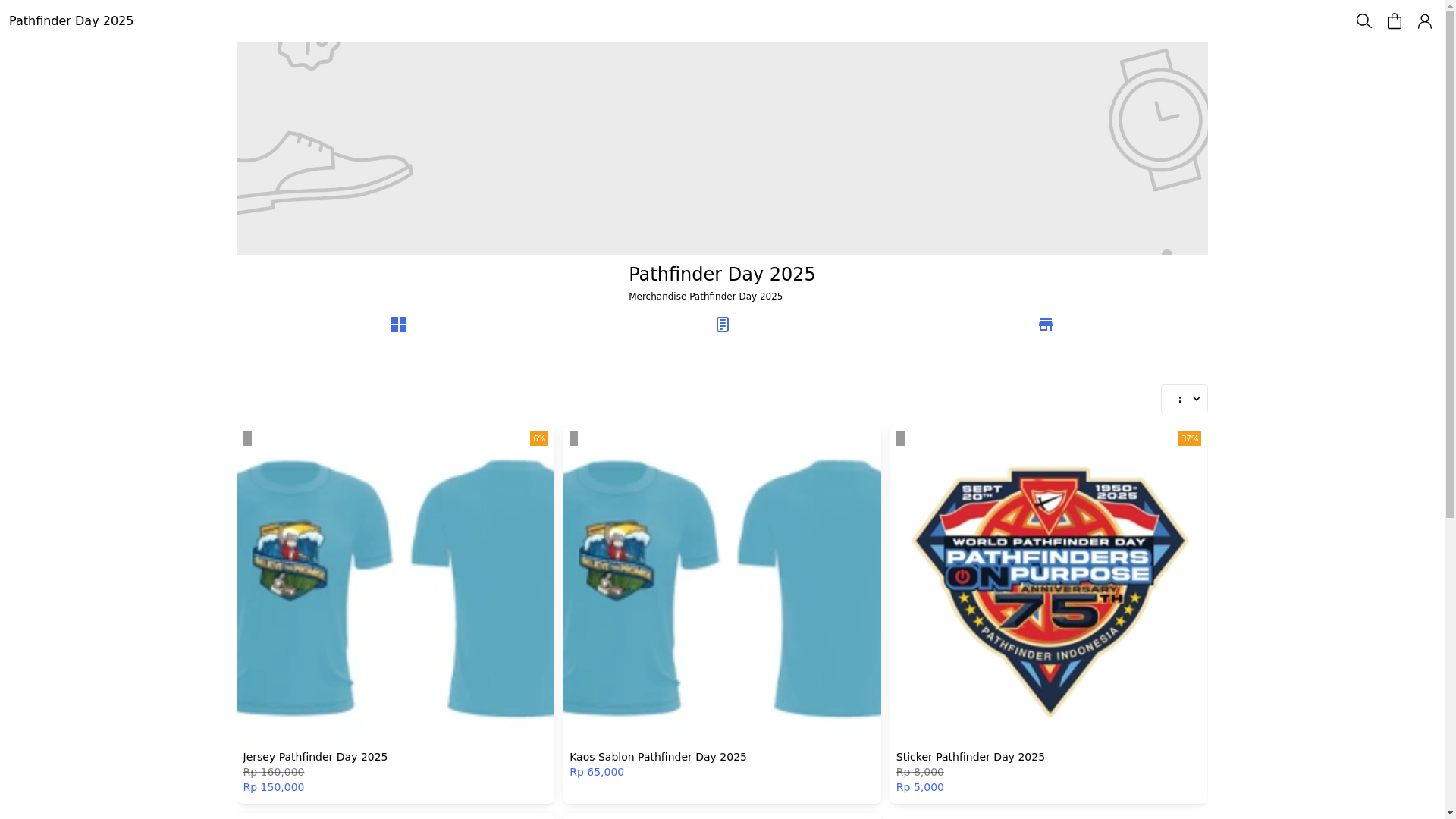 website screenshot of https://pathfinderday.my.id/