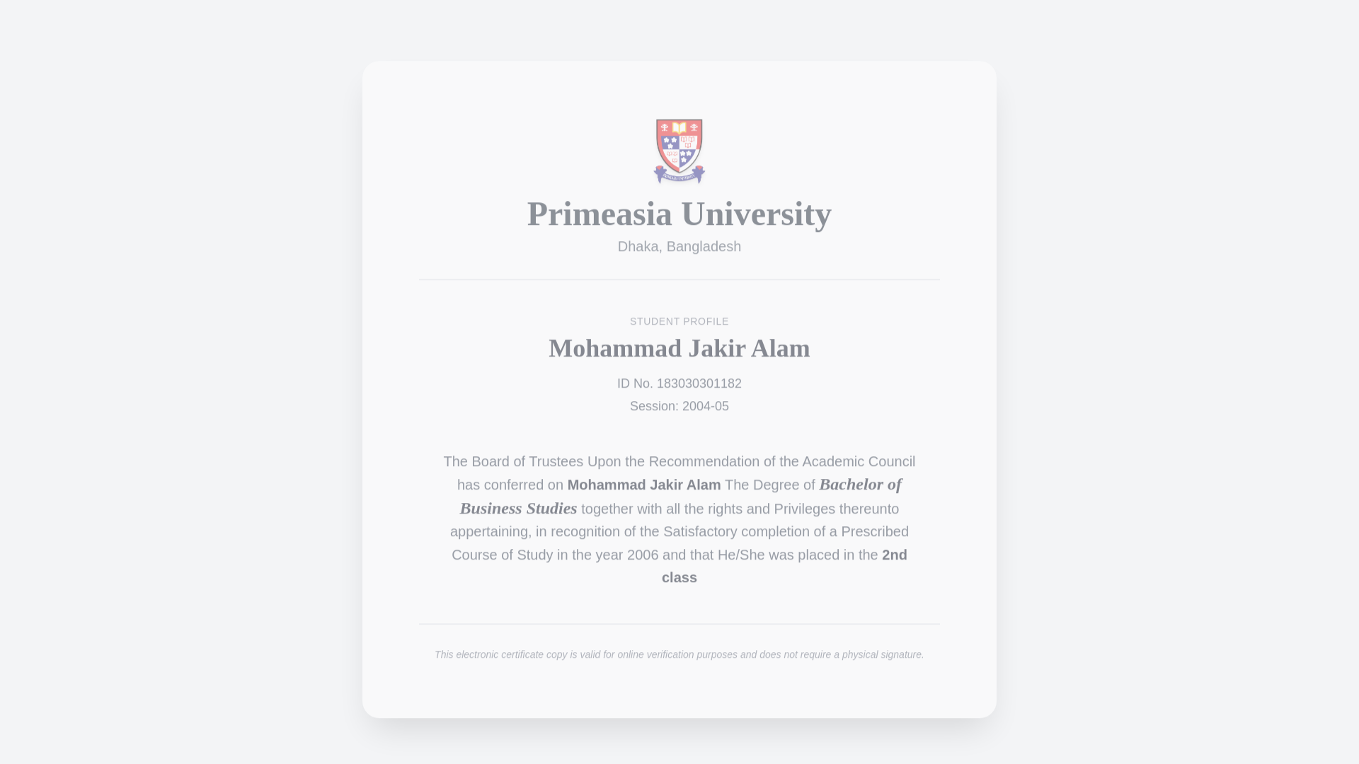 website screenshot of https://primasiauniversity-verifyid-183030301182.pages.dev/