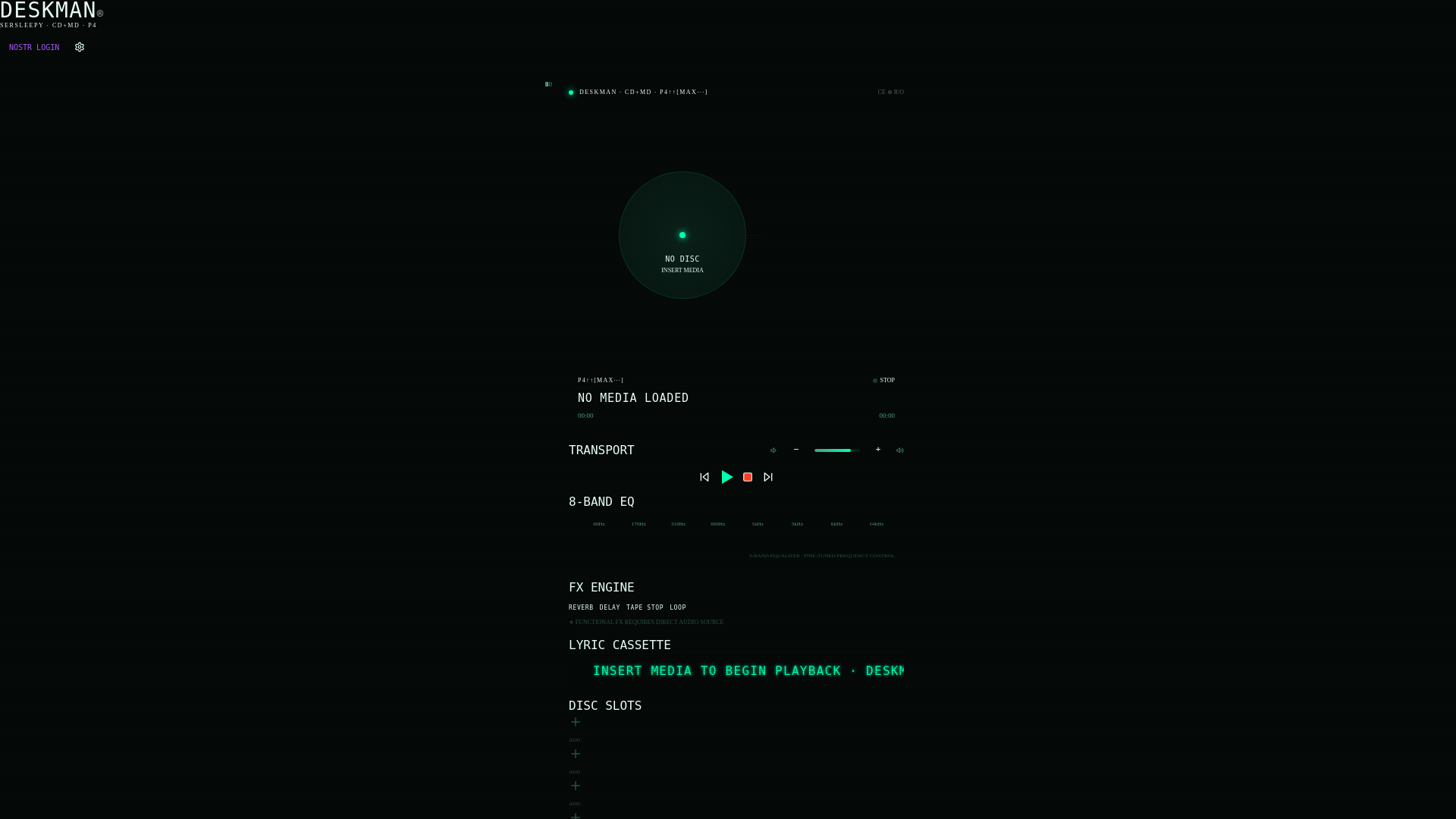 website screenshot of https://deskman.pages.dev/