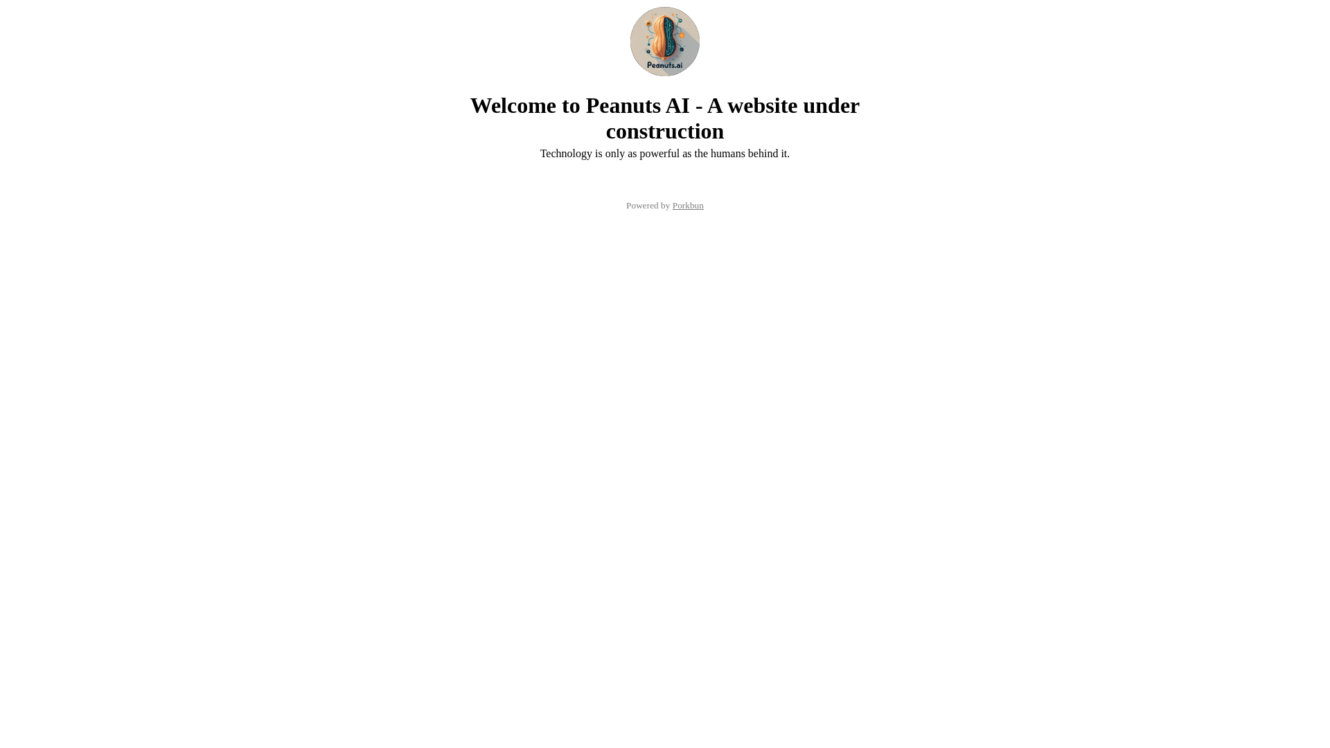website screenshot of https://peanutsai.com/